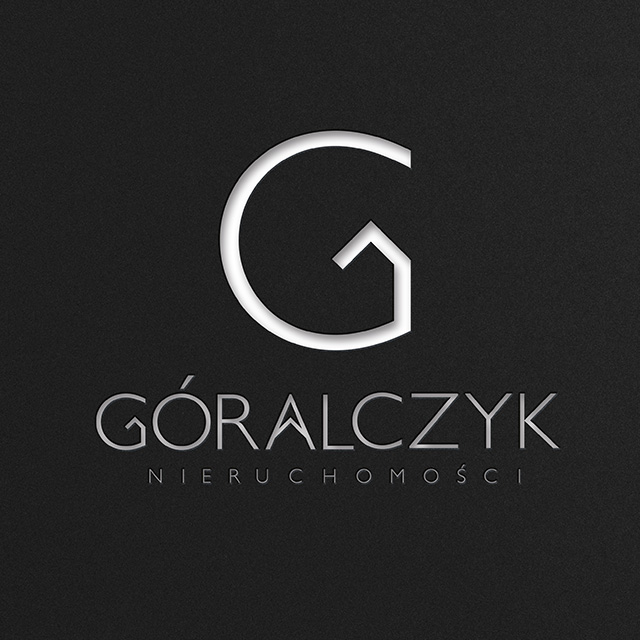 Projekt logo Góralczyk Nieruchomości Łomża, Ostrołęka, Giżycko