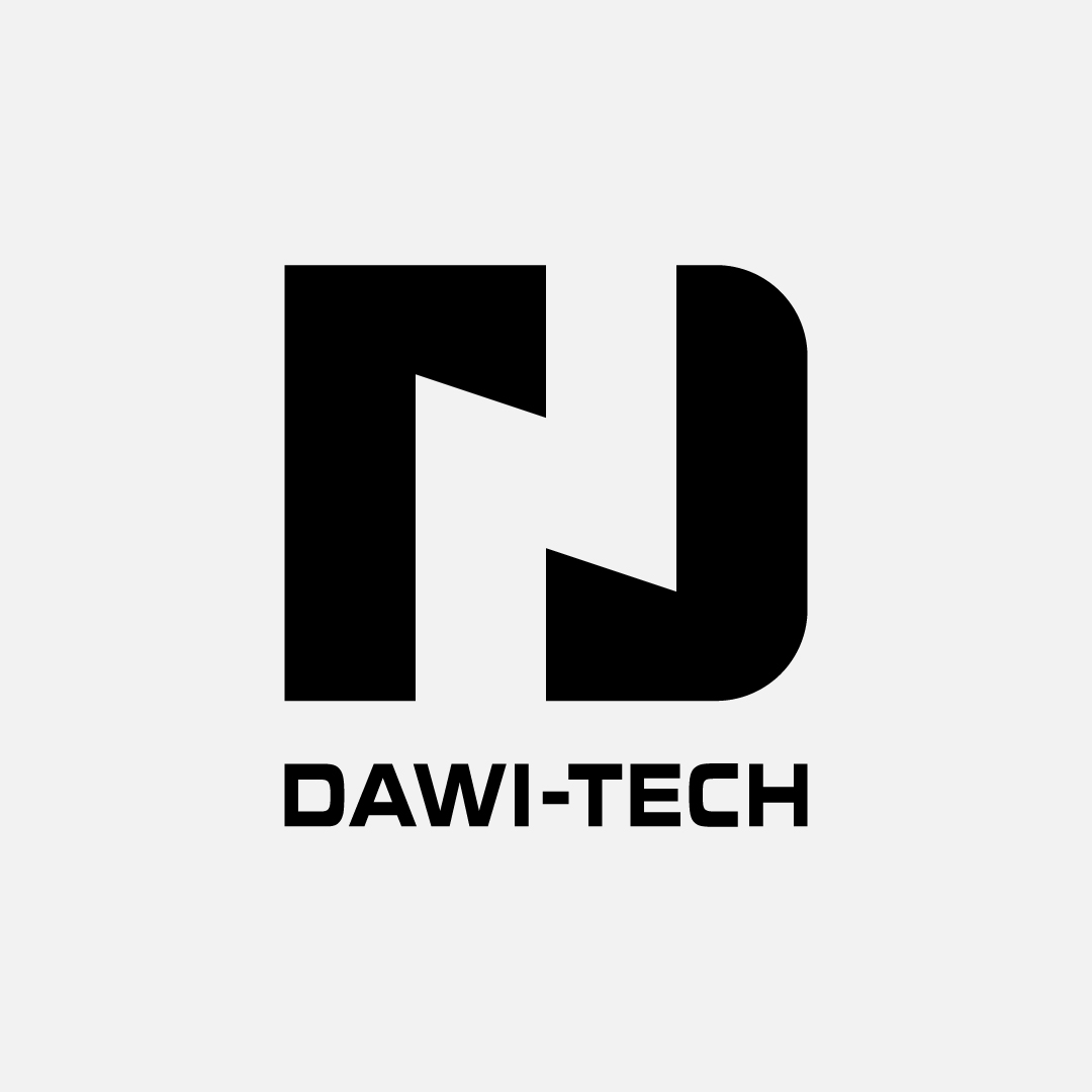 Projekt logo firmy Dawi-Tech z Łomży