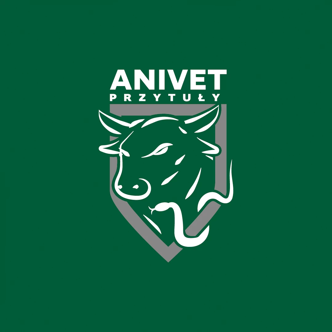 Projekt logo Gabinetu Weterynarii Anivet z Przytuł