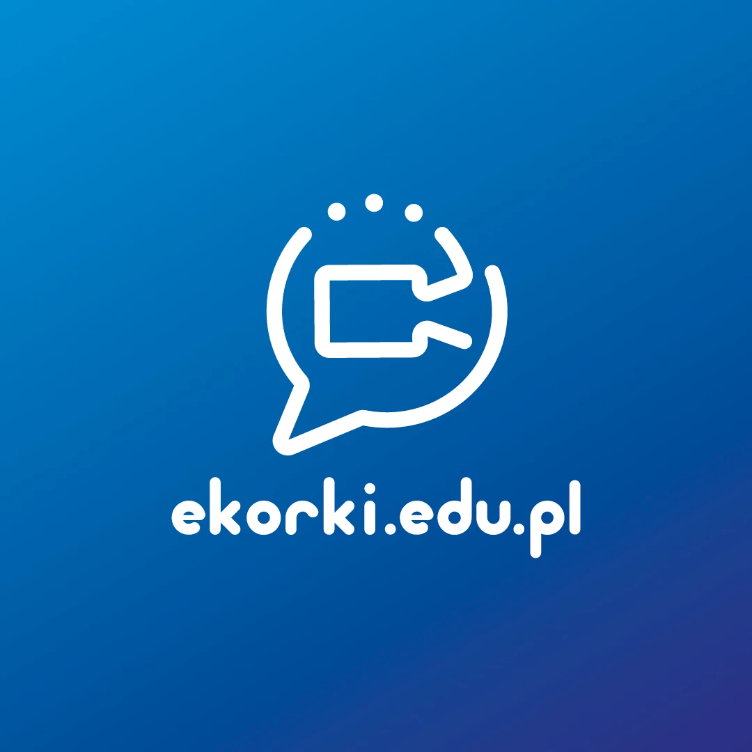 Projekt logo szkoły językowej Ekorki