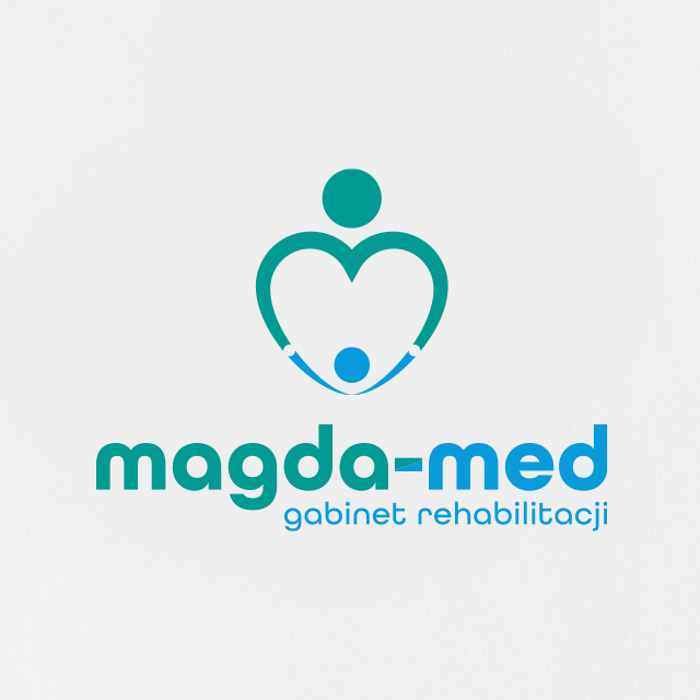 Projektowanie logo Łomża - Projekt logo Gabinetu Rechabilitacji Magda Med Łomża