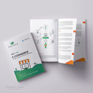 Projektowanie graficzne katalogów i broszur - broszura E-commerce Advicero