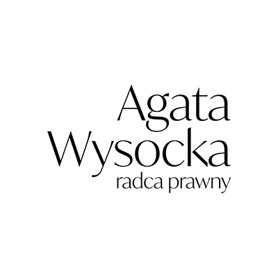 Projekt logotypu Agata Wysocka radca prawny z Łomży